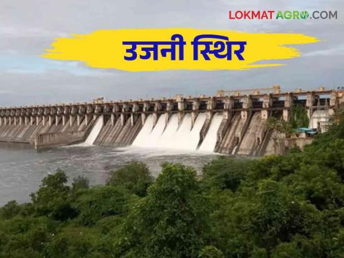 Ujani Dam Water Level: The water level of the dam is constant from Ujani to Bhima | Ujani Dam Water Level : उजनीतून भीमेत विसर्ग कायम धरणाची पाणीपातळी स्थिर