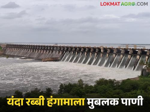 This year the problem of agricultural water during the Rabi season has been solved; Additional water storage in 7 projects including ujani dam | यंदा रब्बी हंगामातील शेतीच्या पाण्याचा प्रश्न मिटला; उजनीसह ७ प्रकल्पांत झाला जास्तीचा पाणीसाठा
