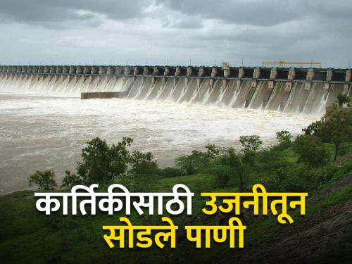 Four thousand cusecs of water released from Ujani dam | उजनीतून चार हजार क्युसेकने सोडले पाणी