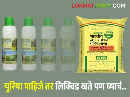 Farmers, if you want urea, take liquid fertilizers too; Farmers worried due to leaching | शेतकऱ्यांनो, युरिया पाहिजे तर लिक्विड खतेही घ्या; लिकिंगमुळे शेतकरी हैराण