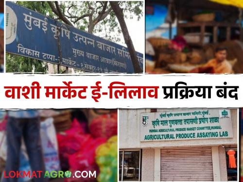 E-NAM auction house and agricultural quality inspection laboratory in Mumbai market committee were closed | मुंबई बाजार समितीमधील ई-नाम लिलावगृह व कृषिमाल गुणवत्ता तपासणी प्रयोगशाळा झाली बंद