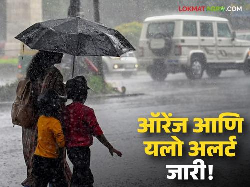 latest news Maharashtra Rain Alert: Read the forecast of heavy rain in Maharashtra with Orange and Yellow Alert in detail | Maharashtra Rain Alert : ऑरेंज आणि यलो अलर्टसह महाराष्ट्रात मुसळधार पावसाचा अंदाज वाचा सविस्तर