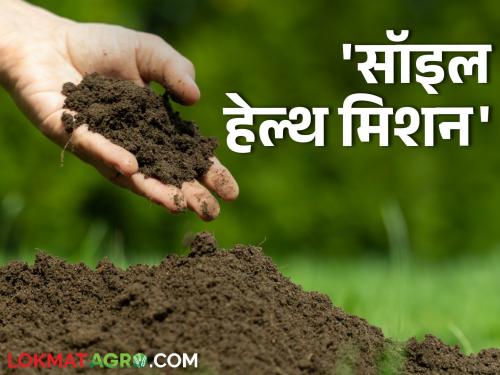 Check the health of the farm land and save big on production costs | शेतजमिनीचे आरोग्य तपासा अन् उत्पादन खर्चात करा मोठी बचत