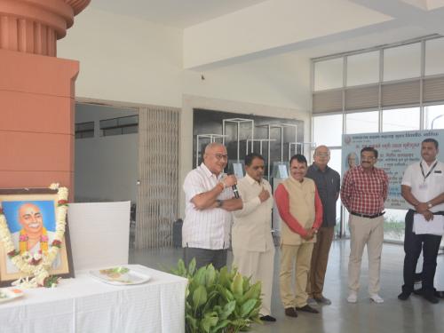 latest news Rashtrasant Tukdoji Maharaj's birth anniversary celebration at Open University | मुक्त विद्यापीठात राष्ट्रसंत तुकडोजी महाराज यांची जयंती साजरी