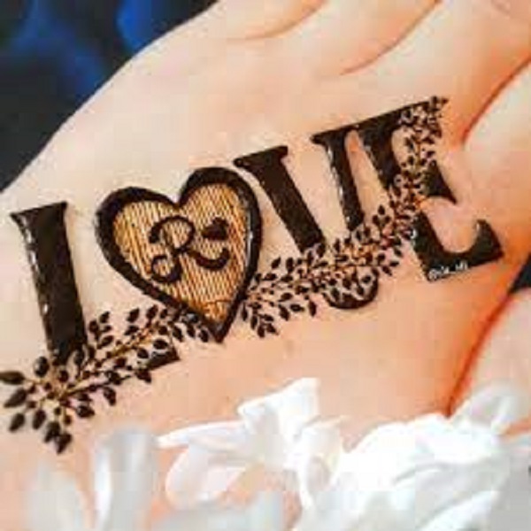 heart mehndi design • ShareChat Photos and Videos