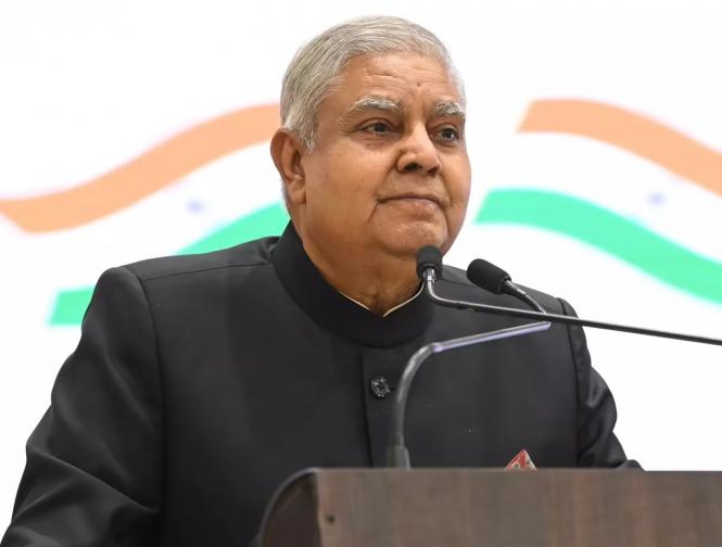 Vice President Jagdeep Dhankar Resign, Article 67(A): - Marathi News | Vice President Jagdeep Dhankar Resign, Article 67(A): | Latest national Photos at Lokmat.com