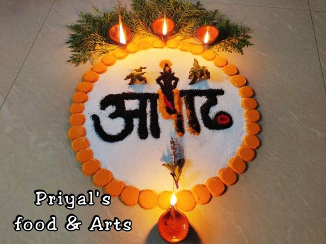आषाढी एकादशीला घरासमोर काढा अशी भक्तीमय रांगोळी! चटकन काढून होणाऱ्या १० सोप्या डिझाईन्स