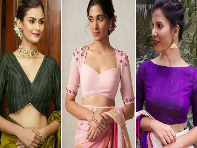 साडी कोणतीही असो, शोभून दिसतील असे ब्लाऊजचे ७ नेक पॅटर्न्स! प्रत्येकीकडे असायलाच हवे अशा डिझाइन्सचे ब्लाऊज...