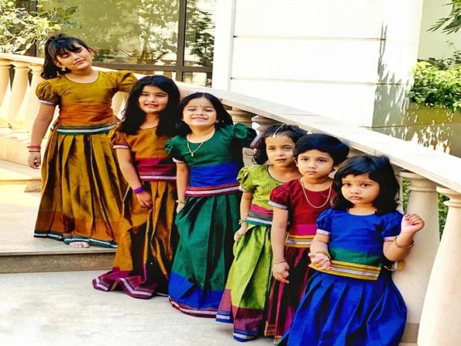 दिवाळीत लेकीसाठी शिवून घ्या सुंदर परकर- पोलकं! पारंपरिक कपड्यांत लेक दिसेल गोजिरी