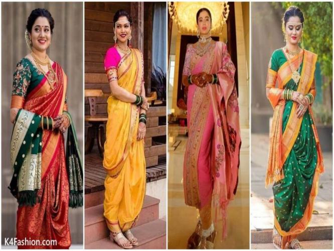 नवरीसाठी नऊवारीचे १० ट्रेंडिंग रंग! नऊवारी साडी निवडा 'या' रंगाची, मिळेल परफेक्ट पारंपरिक मराठमोळा लूक...