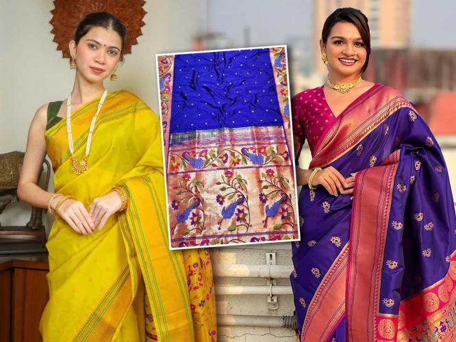 लग्नासाठी पैठणी घ्यायची? बघा पैठणीमध्ये सध्या जबरदस्त ट्रेण्डिंग असणारे रंग- खरेदी होईल सगळ्यात भारी लग्नासाठी पैठणी घ्यायची? बघा पैठणीमध्ये सध्या जबरदस्त ट्रेण्डिंग असणारे रंग- खरेदी होईल सगळ्यात भारी