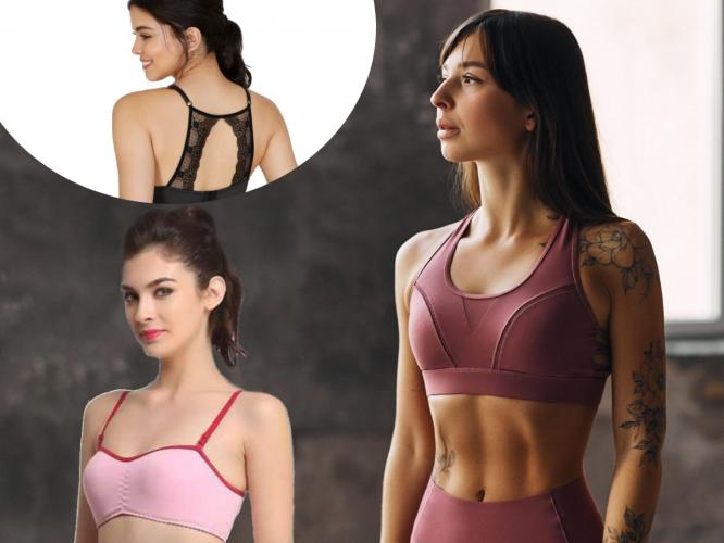 Bra types : चुकीच्या मापाची ब्रा घालण्याचे तोटे? ब्रा कशी निवडाल? योग्य शास्त्रीय माहिती घ्या Bra types : चुकीच्या मापाची ब्रा घालण्याचे तोटे? ब्रा कशी निवडाल? योग्य शास्त्रीय माहिती घ्या