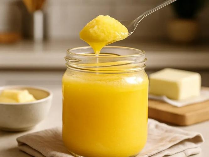 झटपट साजूक तूप करण्याची खास ट्रिक! रविने न घुसळता-मिक्सरही न वापरता तूप करण्याची युक्ती झटपट साजूक तूप करण्याची खास ट्रिक! रविने न घुसळता-मिक्सरही न वापरता तूप करण्याची युक्ती