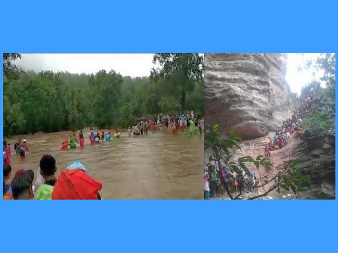 Nagdwar Pachmarhi Mahadev yatra : Nagdwar Swamy, the adorable deity of Vidarbha; Know, why 'this' Yatra is considered more difficult than Amarnath | विदर्भाचे आराध्य दैवत नागद्वार स्वामी; अमरनाथपेक्षाही कठीण का मानली जाते 'ही' यात्रा, जाणून घ्या Nagdwar Pachmarhi Mahadev yatra : Nagdwar Swamy, the adorable deity of Vidarbha; Know, why 'this' Yatra is considered more difficult than Amarnath | विदर्भाचे आराध्य दैवत नागद्वार स्वामी; अमरनाथपेक्षाही कठीण का मानली जाते 'ही' यात्रा, जाणून घ्या