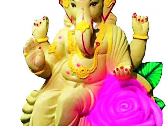 Plunder of devotees in selling environmentally friendly Ganpati idols | पर्यावरणपूरक गणपती मूर्ती विक्रीत भक्तांची लूट Plunder of devotees in selling environmentally friendly Ganpati idols | पर्यावरणपूरक गणपती मूर्ती विक्रीत भक्तांची लूट