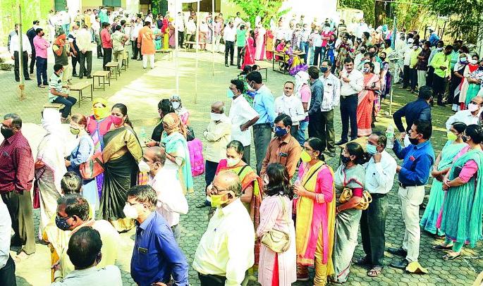 ‘Recordbreak’ 83 percent turnout; Counting tomorrow | ‘रेकार्डब्रेक’ 83 टक्के मतदान; उद्या मतमोजणी ‘Recordbreak’ 83 percent turnout; Counting tomorrow | ‘रेकार्डब्रेक’ 83 टक्के मतदान; उद्या मतमोजणी