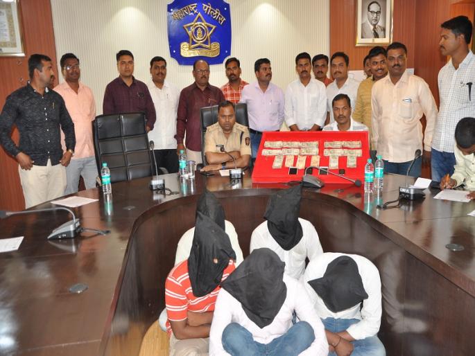 Gang robbery | पाळत ठेवून रस्ता लूट करणारी टोळी गजाआड