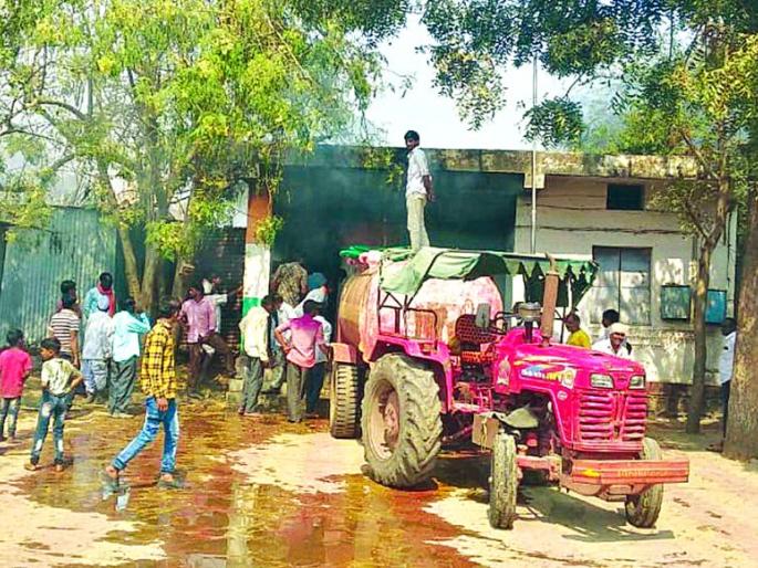 Post office fire at Anjani Budruk; Loss of two lakhs | अंजनी बुद्रुक येथे पोस्ट ऑफिसला आग; दोन लाखांचे नुकसान 
