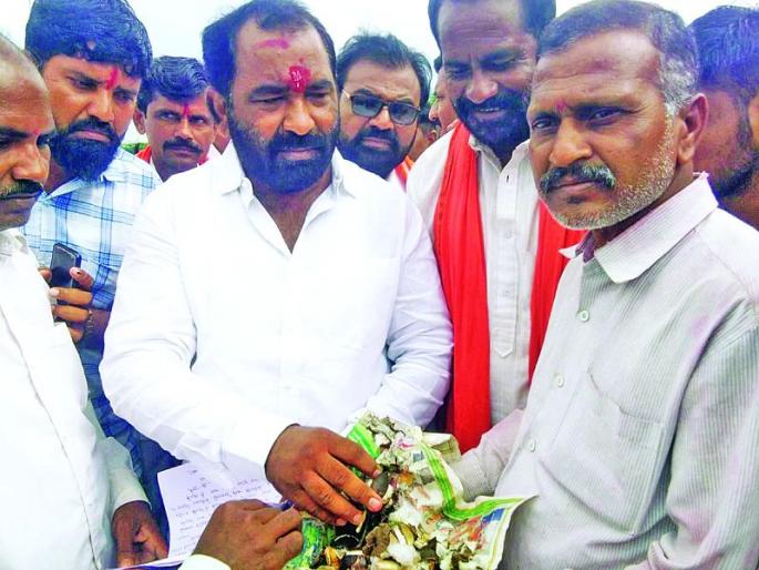 Submit a survey of farmers' crop loss survey! | शेतकऱ्यांच्या पीक नुकसानाचा सर्व्हे करून अहवाल सादर करा!