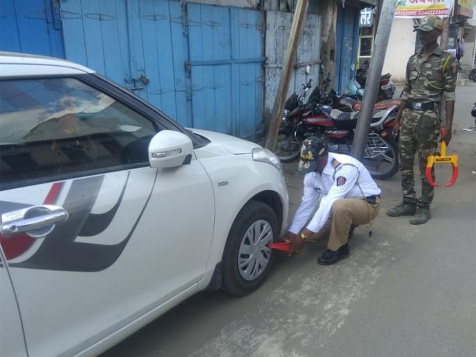 117 action for the drivers | ११७ वाहनधारकांवर कारवाई 117 action for the drivers | ११७ वाहनधारकांवर कारवाई