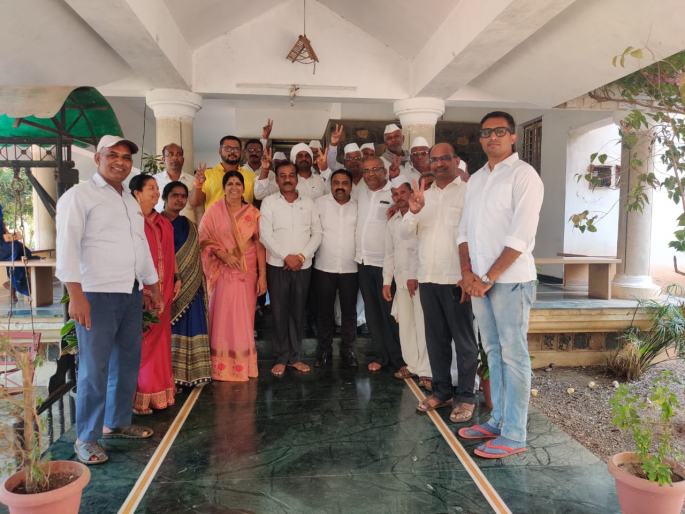 Maya Sadaphal as Sarpanch | खेडलेझुंगे सरपंचपदी माया सदाफळ Maya Sadaphal as Sarpanch | खेडलेझुंगे सरपंचपदी माया सदाफळ