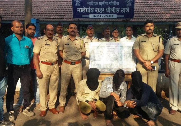 Three arrested for brutal burglary | धाडसी घरफोडी करणाºया तिघांना अटक