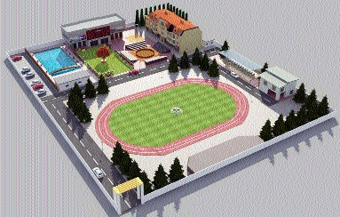 Sangli: The first Commonwealth Wrestling Area in the country is Vita Sakaryoto | सांगली : विटा साकारतोय देशातील पहिला राष्ट्रकुल कुस्ती आखाडा