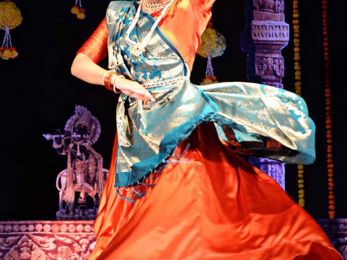 Ritika Patil's mesmerizing mesmerizing narrative narrative | रितीका पाटील यांच्या कथ्थक नृत्याविष्काराने रसिक मंत्रमुग्ध