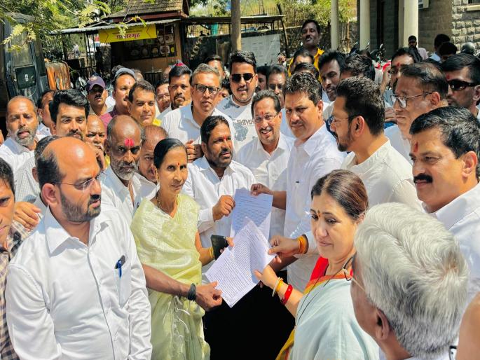 Elgar against Kolhapur boundary expansion, MLAs Chandradeep Narake, Amal Mahadik warn of protest in front of Guardian Minister Prakash Abitkar | कोल्हापूरच्या हद्दवाढविरोधात एल्गार, पालकमंत्र्यांसमोरच आमदार नरके, महाडिक यांचा आंदोलनाचा इशारा Elgar against Kolhapur boundary expansion, MLAs Chandradeep Narake, Amal Mahadik warn of protest in front of Guardian Minister Prakash Abitkar | कोल्हापूरच्या हद्दवाढविरोधात एल्गार, पालकमंत्र्यांसमोरच आमदार नरके, महाडिक यांचा आंदोलनाचा इशारा