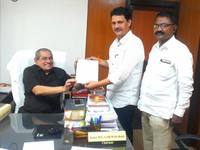 Maratha Reservation Abitkar took a meeting with the Chairman of Backward Class Commission | Maratha Reservation : आबिटकर यांनी घेतली मागासवर्ग आयोग अध्यक्षांची भेट Maratha Reservation Abitkar took a meeting with the Chairman of Backward Class Commission | Maratha Reservation : आबिटकर यांनी घेतली मागासवर्ग आयोग अध्यक्षांची भेट