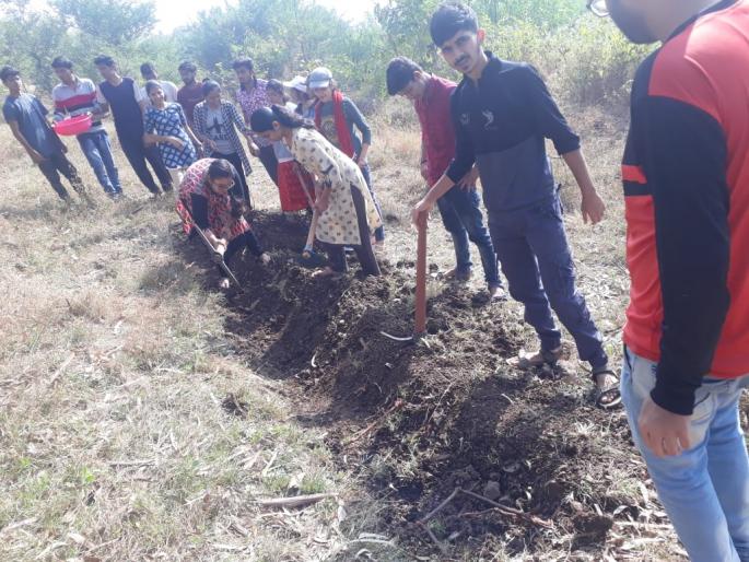 Guidance on water conservation in winter labor training camp | हिवाळी श्रम संस्कार शिबिरात जलसंवर्धनाबाबत मार्गदर्शन Guidance on water conservation in winter labor training camp | हिवाळी श्रम संस्कार शिबिरात जलसंवर्धनाबाबत मार्गदर्शन