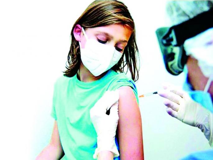 Vaccination of 55,000 children in the age group of 15 to 18 years from today | १५ ते १८ वयाेगटातील ५५ हजार मुलांचे आजपासून लसीकरण Vaccination of 55,000 children in the age group of 15 to 18 years from today | १५ ते १८ वयाेगटातील ५५ हजार मुलांचे आजपासून लसीकरण
