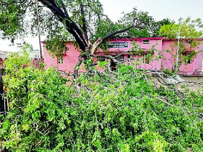 Rajaram and the storm hit the storm | राजाराम व घोटला वादळाचा तडाखा Rajaram and the storm hit the storm | राजाराम व घोटला वादळाचा तडाखा