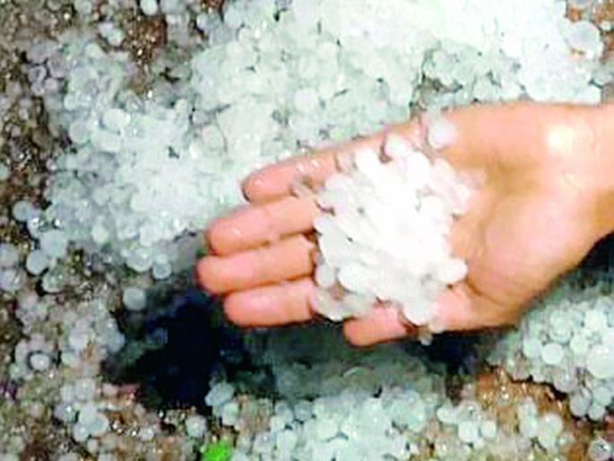 Storms and unseasonal rains hit the district | जिल्ह्याला वादळ व अवकाळी पावसाचा तडाखा Storms and unseasonal rains hit the district | जिल्ह्याला वादळ व अवकाळी पावसाचा तडाखा