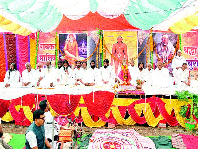 Prana Pratishtha at Saibaba Samadhi Temple | साईबाबा समाधी मंदिरात प्राणप्रतिष्ठा Prana Pratishtha at Saibaba Samadhi Temple | साईबाबा समाधी मंदिरात प्राणप्रतिष्ठा