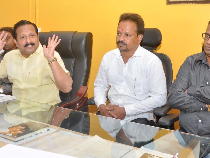 Now the Guardian should show the courage to file an offense; Sameer Nalawade | आता गुन्हा दाखल करण्याची हिम्मत पालकमंत्र्यांनी दाखवावी; समीर नलावडे यांचा टोला Now the Guardian should show the courage to file an offense; Sameer Nalawade | आता गुन्हा दाखल करण्याची हिम्मत पालकमंत्र्यांनी दाखवावी; समीर नलावडे यांचा टोला