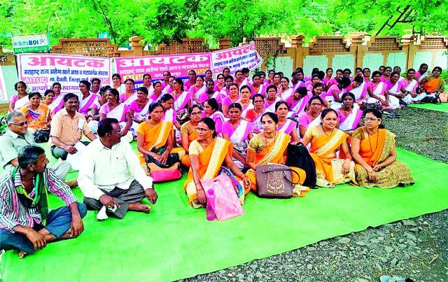 Hope and group campaign will be held in the Legislative Assembly | आशा व गटप्रवर्तक धडकणार विधानसभेवर