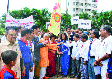 Start of National Yoga Tournament | राष्टÑीय योगा स्पर्धेला प्रारंभ Start of National Yoga Tournament | राष्टÑीय योगा स्पर्धेला प्रारंभ
