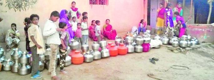Dhajani water shortage, Pujali is the fifth | ढाणकीची पाणीटंचाई पाचवीलाच पुजली