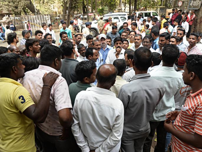 Stress, murder of spouse, tension in 'CPR' incident at Rashtrapati | पत्नी, मेहुण्याचा अडकित्याने खून, राशिवडे येथील घटना, ‘सीपीआर’मध्ये तणाव Stress, murder of spouse, tension in 'CPR' incident at Rashtrapati | पत्नी, मेहुण्याचा अडकित्याने खून, राशिवडे येथील घटना, ‘सीपीआर’मध्ये तणाव