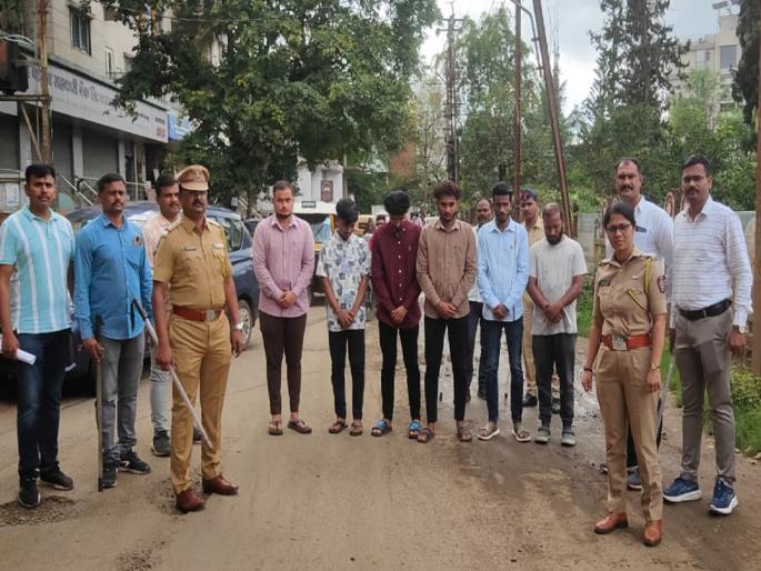 Kolhapur Police took action against six people who posted objectionable statuses and made reels viral | मर्डर फिक्स २०२५, कोल्हापूरचा बाप; आक्षेपार्ह रिल्स, स्टेटसवरून शाहूपुरी पोलिसांची कारवाई Kolhapur Police took action against six people who posted objectionable statuses and made reels viral | मर्डर फिक्स २०२५, कोल्हापूरचा बाप; आक्षेपार्ह रिल्स, स्टेटसवरून शाहूपुरी पोलिसांची कारवाई