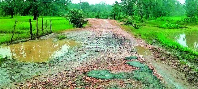 Bus service is closed by road | रस्त्याच्या दुरवस्थेने बससेवा बंद Bus service is closed by road | रस्त्याच्या दुरवस्थेने बससेवा बंद
