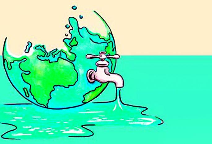 Water-loving teacher | पाणी बचतीसाठी धडपडणारा शिक्षक Water-loving teacher | पाणी बचतीसाठी धडपडणारा शिक्षक