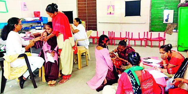 1.19 lakhs children vaccinated rubella | १.१९ लाख मुलांना रूबेला लसीकरण 1.19 lakhs children vaccinated rubella | १.१९ लाख मुलांना रूबेला लसीकरण