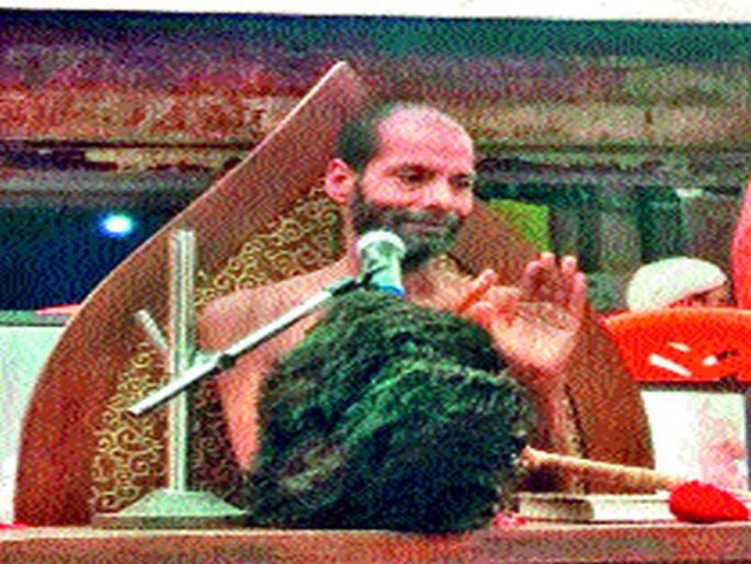 Tasvya Sagar Maharaj: Yehleet Program | दुसऱ्याच्या सुखात आपले सुख माना तेजस्वी सागर महाराज : येवल्यात कार्यक्रम Tasvya Sagar Maharaj: Yehleet Program | दुसऱ्याच्या सुखात आपले सुख माना तेजस्वी सागर महाराज : येवल्यात कार्यक्रम