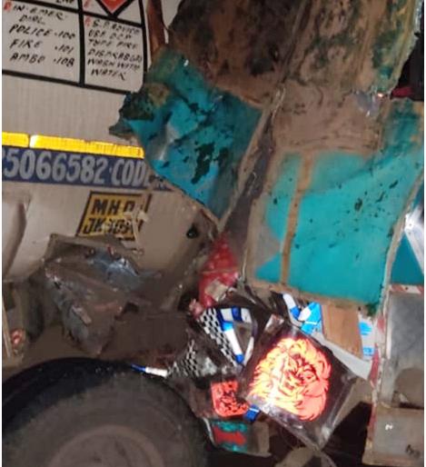 One killed in triple accident in Rahu Ghat | राहुड घाटात तिहेरी अपघातात एक ठार