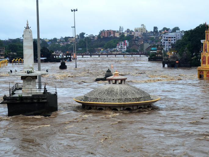 Nashik District | नाशिक जिल्ह्यात कोसळधार Nashik District | नाशिक जिल्ह्यात कोसळधार