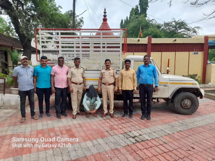 Pimpalgaon pickup vehicle thief arrested | पिंपळगावी पिकअप वाहन चोरटा जेरबंद Pimpalgaon pickup vehicle thief arrested | पिंपळगावी पिकअप वाहन चोरटा जेरबंद