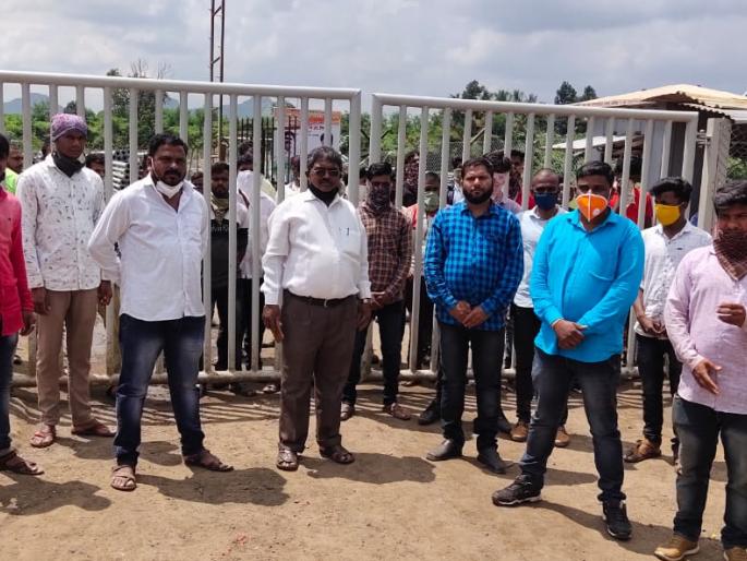 Beating workers at a fab company | फैब कंपनीत कामगारांना मारहाण