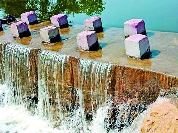 Water in the river Nirguda ...! | निर्गुडा नदीत पाणीच पाणी...!